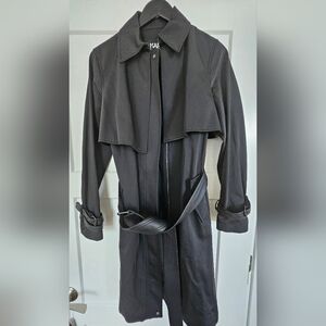 Karl Lagerfeld Black Trench Coat